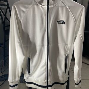 The North Face White Zip-Up Jacket